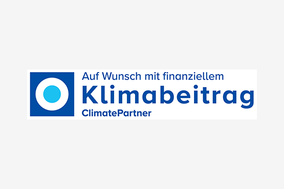 Auf Wunsch mit finanziellem Klimabeitrag