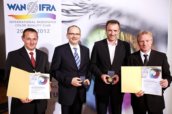 WAN IFRA Color Quality Club 2010-2012