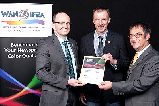 WAN IFRA Color Quality Club 2012-2014